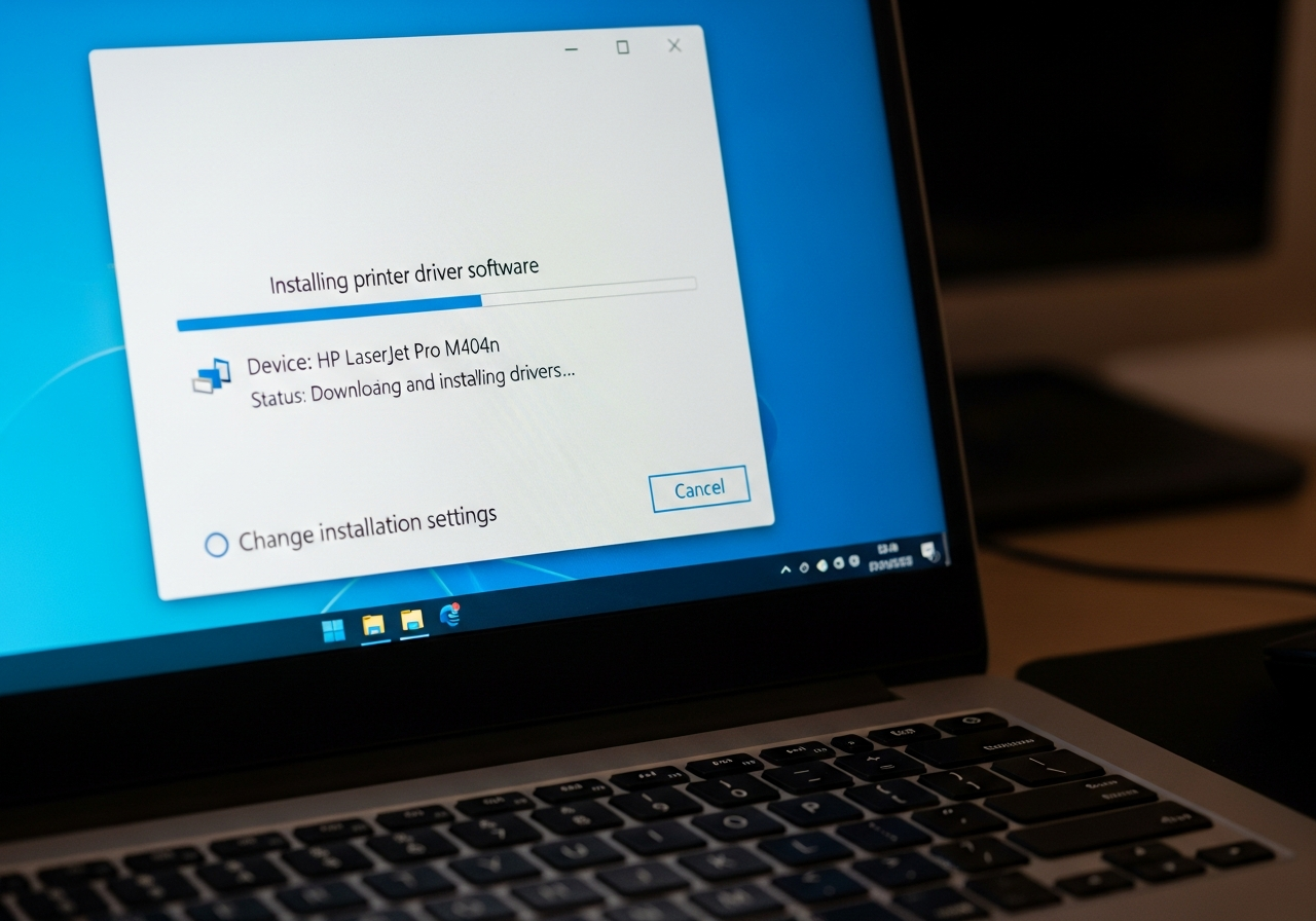 Install Drivers or Software